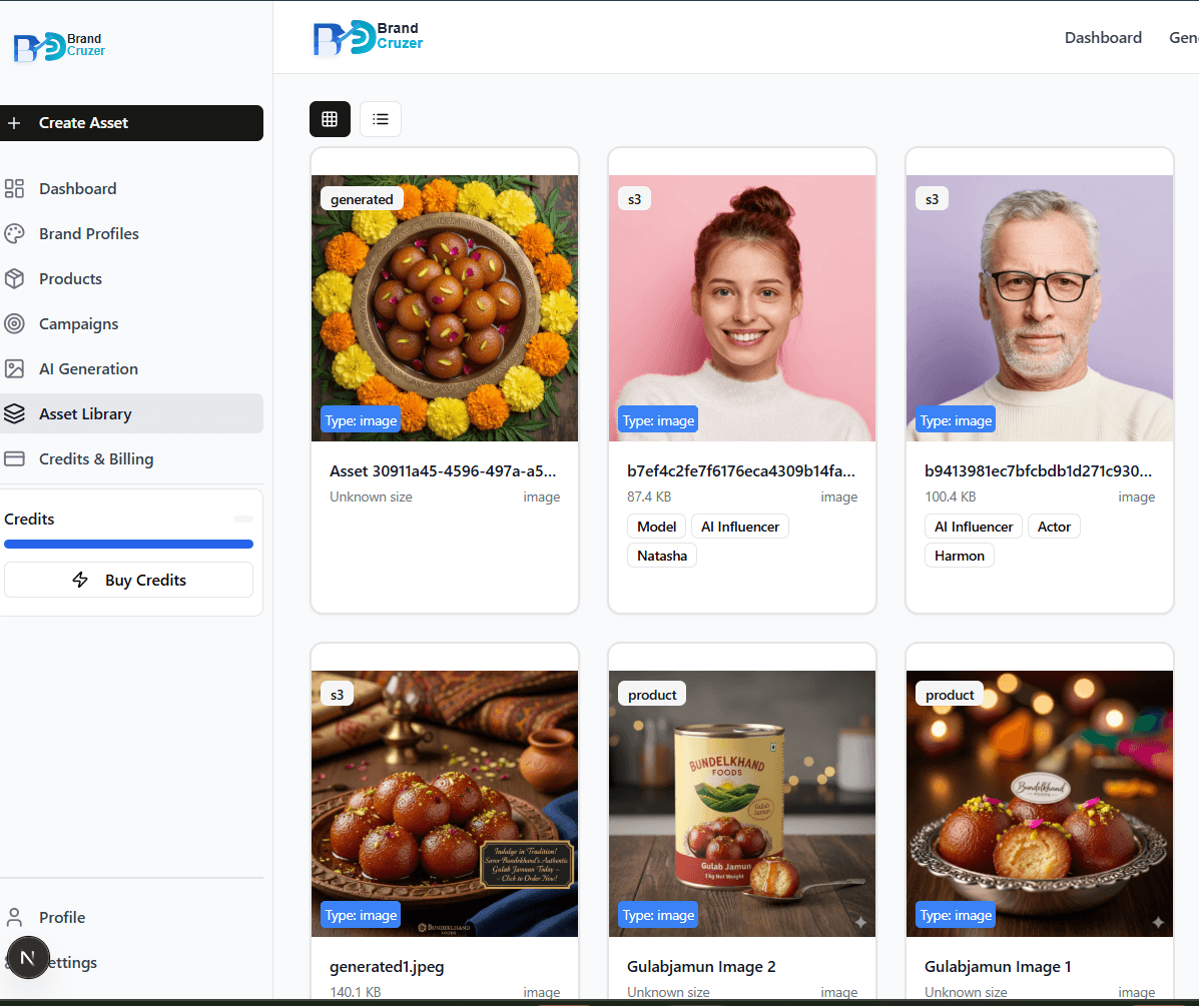 BrandCruzer Asset Library