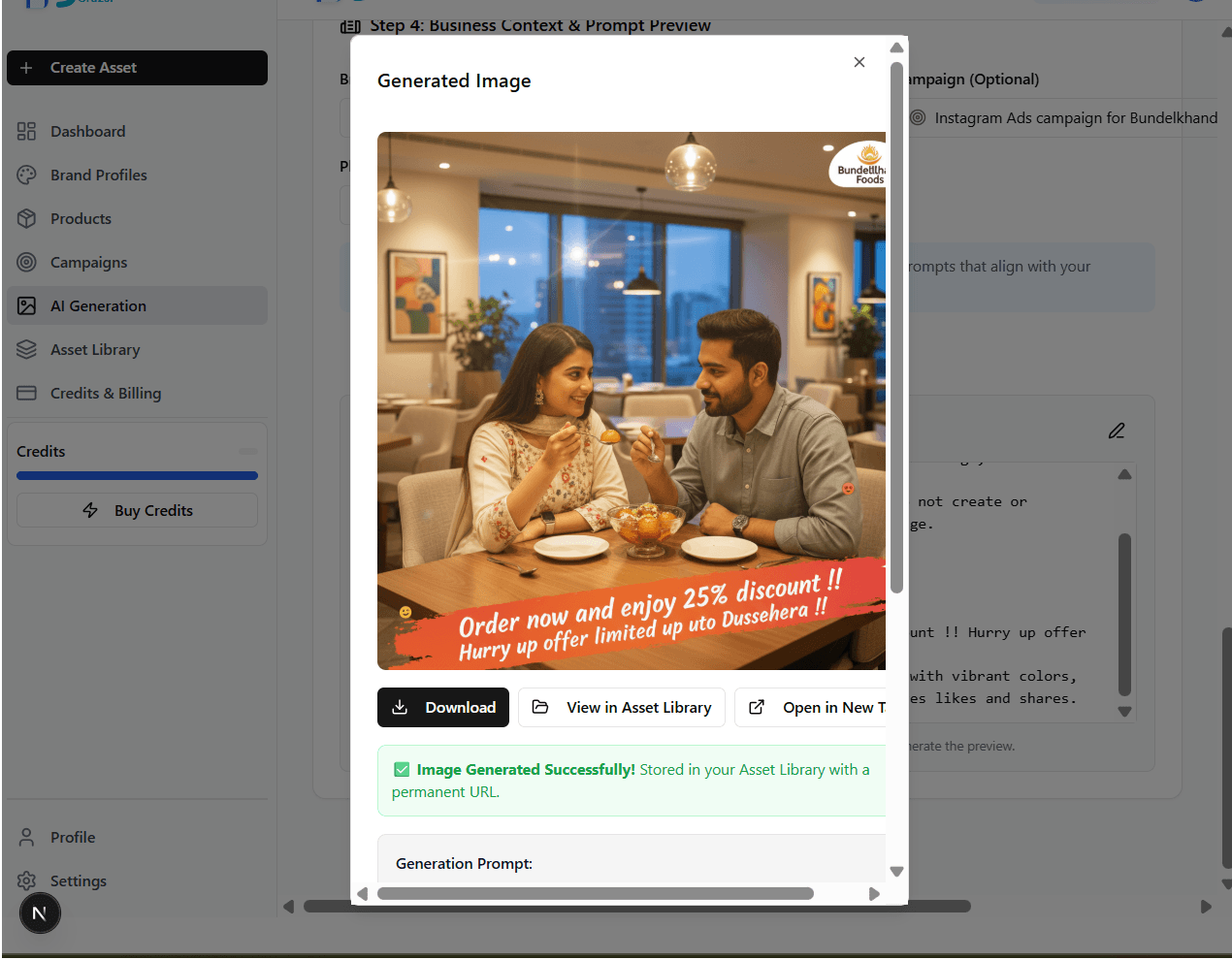 BrandCruzer Generated Content Preview